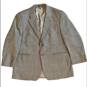 Lauren Ralph Lauren Mens 100% Lambs Wool 2-Button Down Suit Blazer Coat Size 42S